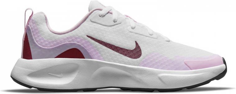 Bot Woordenlijst Bespreken Nike WearAllDay(GS)sneakers wit donkerrood roze - Schoenen.nl