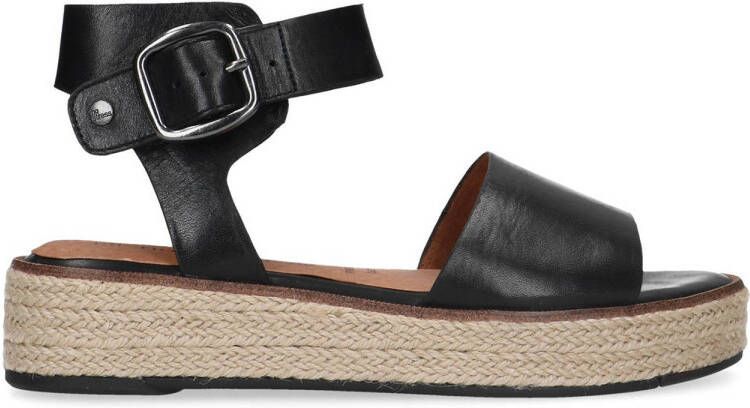 Sandalen zwart best sale leer dames