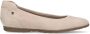 No Stress Dames Beige suède loafers - Thumbnail 1