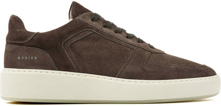 NUBIKK Lage Sneakers Heren Jiro Luca Maat: 41 Materiaal: Suède Kleur: Bruin