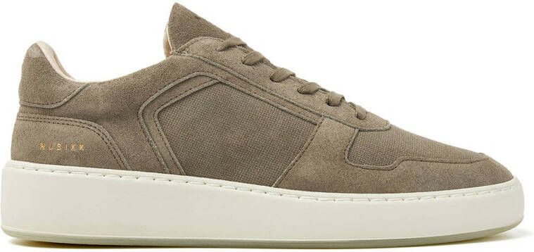 NUBIKK Lage Sneakers Heren Jiro Luca Maat: 44 Materiaal: Suède Kleur: Groen