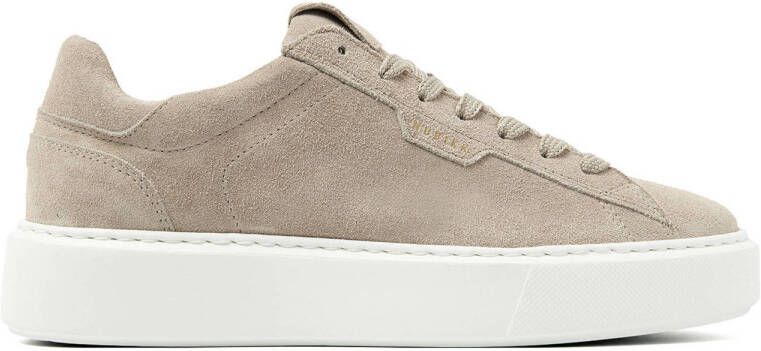 NUBIKK Lage Sneakers Dames Vince Tora Dames Maat: 41 Materiaal: Suède Kleur: Beige