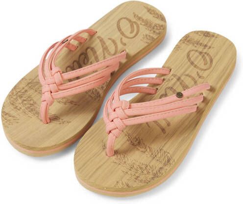 O'Neill Ditsy Sandals teenslippers zalmroze Meisjes Imitatieleer 35