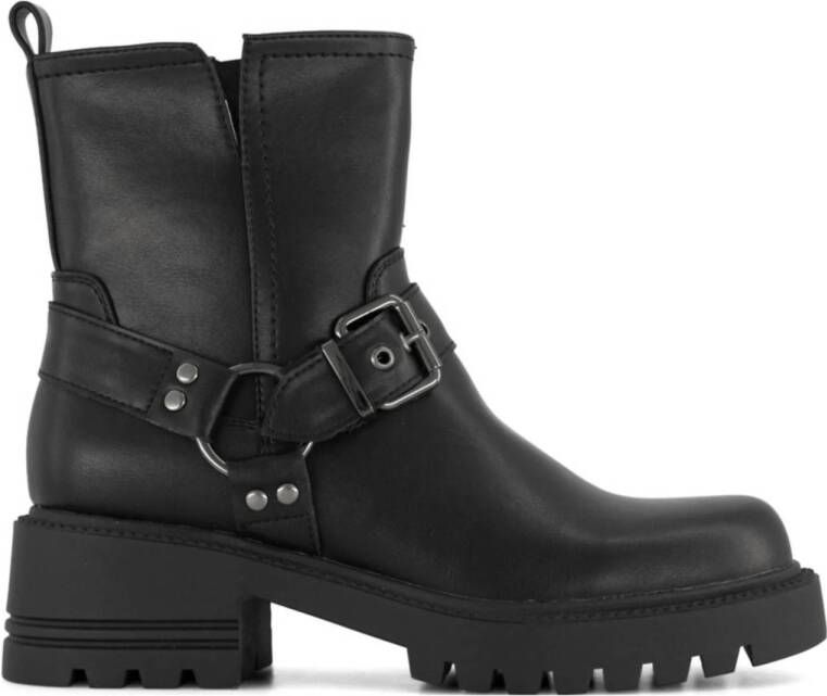 Oxmox chunky chelsea boots zwart