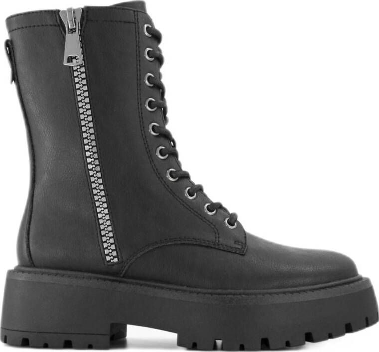 Oxmox veterboots zwart