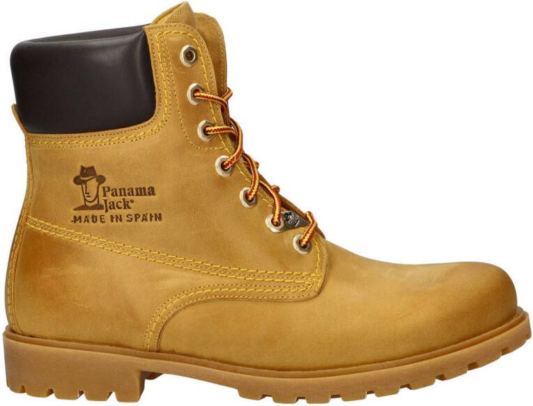 Panama Jack Panama 03 nubuck veterboots geel