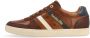 Pantofola d'Oro Soverato Sneakers Heren Leren Veterschoenen Cognac - Thumbnail 1