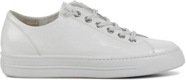 Paul Green Sneakers Dames Lage sneakers Damesschoenen Leer 4081 Wit