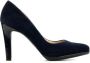 Peter Kaiser Pumps Stiletto Dames Damesschoenen Suède Naaldhak hoogte 10 cm 78911 Blauw - Thumbnail 1