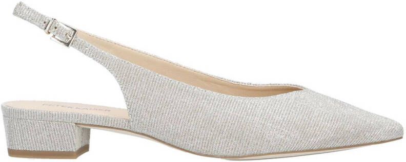 Peter Kaiser Napoli slingback loafers beige