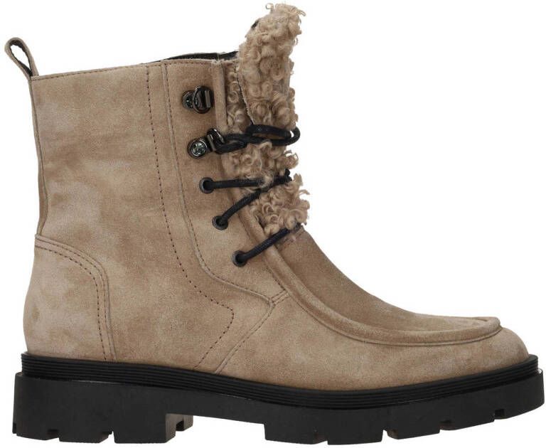 Piedi Nudi Alba 02-03 suède veterboots beige