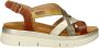 Pikolinos Palma leren sandalen cognac multi - Thumbnail 1