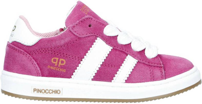 Pinocchio suède sneakers fuchsia