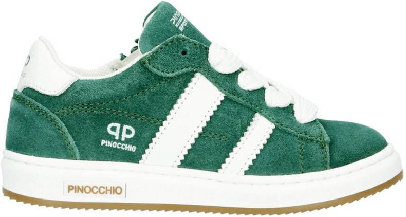 Pinocchio suède sneakers groen