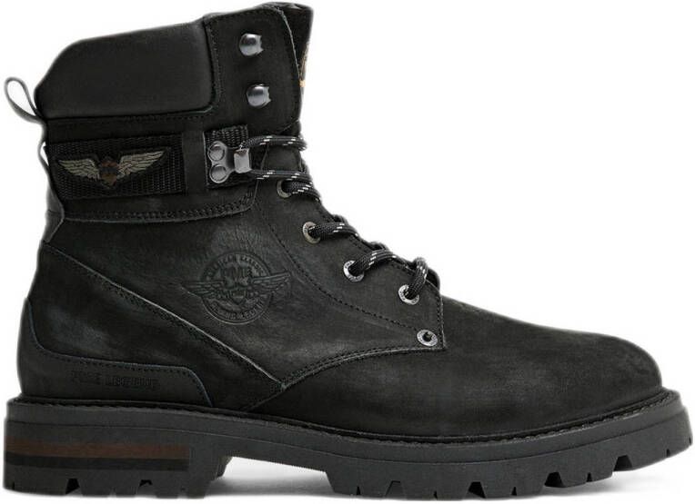 PME Legend Expeditor nubuck veterboots zwart