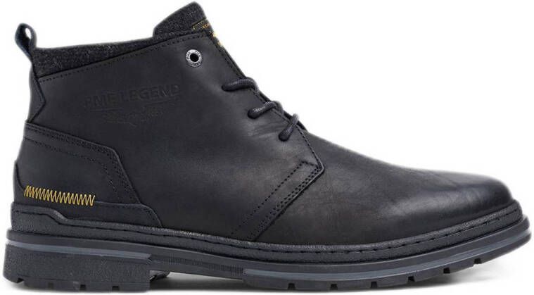 PME Legend Fleetman leren veterboots zwart