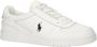 Ralph Lauren Witte Sneakers Ronde Neus Vetersluiting Gewatteerde Binnenzool Versterkte Contrasterende Hiel White Heren - Thumbnail 2