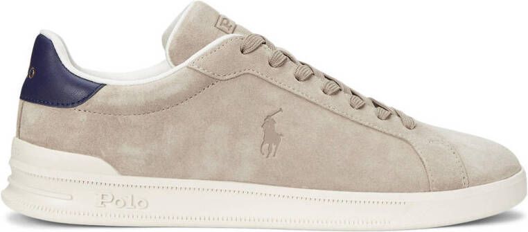 POLO RALPH LAUREN Ralph Lauren Lage Sneakers Heren Heritage Court Ii Maat: 41 Materiaal: Suède Kleur: Beige