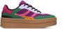 POSH by Poelman BODIE Dames Sneaker Paars met groen combinatie - Thumbnail 1