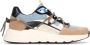 POSH by Poelman Cari chunky sneakers blauw beige - Thumbnail 1