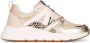 POELMAN C18582X9PSH25 Beige Goud Beige Mesh Lage sneakers Dames - Thumbnail 1