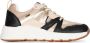 POSH by Poelman Carocel chunky sneakers zwart beige Meisjes Imitatieleer 30 - Thumbnail 1