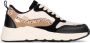 POSH by Poelman Carocel chunky sneakers zwart beige - Thumbnail 1