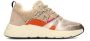 POSH by Poelman chunky sneakers beige oranje Meisjes Imitatieleer Meerkleurig 30 - Thumbnail 1