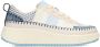 POSH by Poelman COCO Dames Sneakers Blauw Met Combinatie - Thumbnail 1