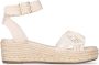 POSH by Poelman FLO Dames Sandalen Beige - Thumbnail 1