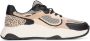 POSH by Poelman Macy chunky sneakers beige zwart - Thumbnail 1