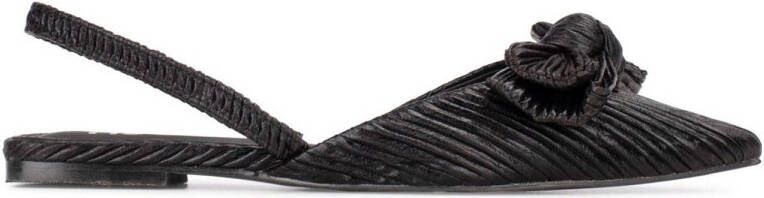 POSH by Poelman slingback loafers zwart