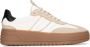 PS Poelman Anemone leren sneakers Anemone wit beige - Thumbnail 1