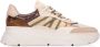 POELMAN LPJANA-05POE1 sneaker Beige Leer Lage sneakers Dames - Thumbnail 1