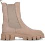 PS Poelman KIM nubuck leren chelsea boots beige - Thumbnail 1