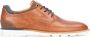 PS Poelman leren veterschoenen cognac - Thumbnail 1