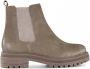 POELMAN Chelsea Boots Beige Nubuck Chelsea boots Dames - Thumbnail 1