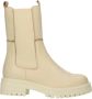 PS Poelman Monk-25 leren chelsea boots beige Meisjes Leer Effen 31 - Thumbnail 1