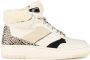 PS Poelman ESQUIMO Dames Hoge Sneakers Beige - Thumbnail 1