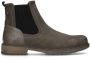 PS Poelman Xavi chelsea boots donkergrijs - Thumbnail 1