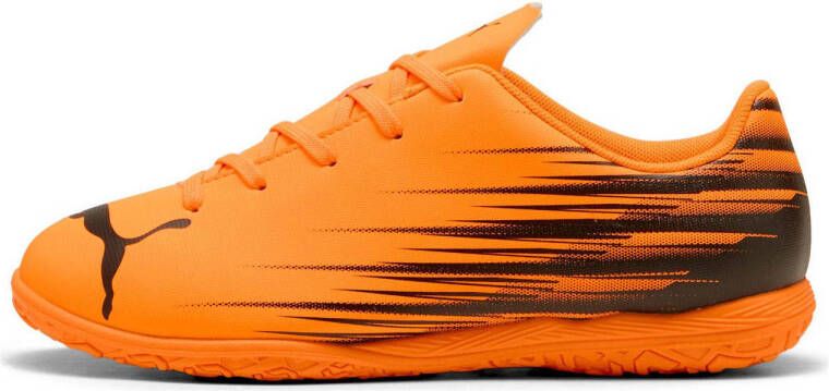 Puma Attacanto II IT junior voetbalschoenen oranje zwart