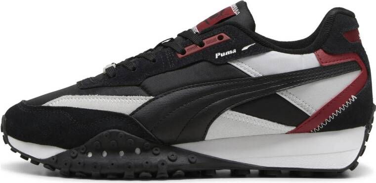 Puma Blacktop Rider sneakers zwart wit rood