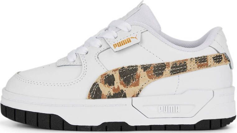 Puma Cali Dream Animal Print sneakers wit bruin