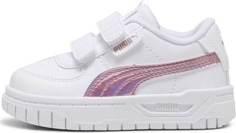 Puma Cali Dream Iridescent V sneakers wit roze