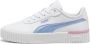 Puma Carina 2.0 Bouncy sky sneakers wit lila Meerkleurig 35.5 - Thumbnail 1