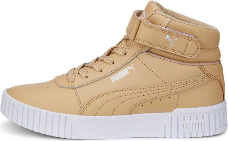 Puma Carina 2.0 Mid sneakers beige Synthetisch