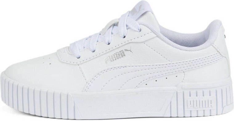 Puma Carina 2.0 sneakers wit Imitatieleer Effen 28