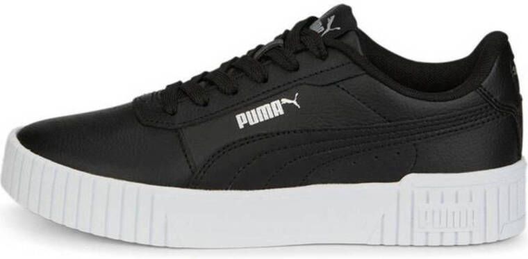 Puma Sportieve Chic Textiel Sneakers voor Black