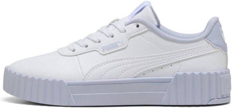 Puma Carina 3.0 Cutie sneakers wit lichtblauw