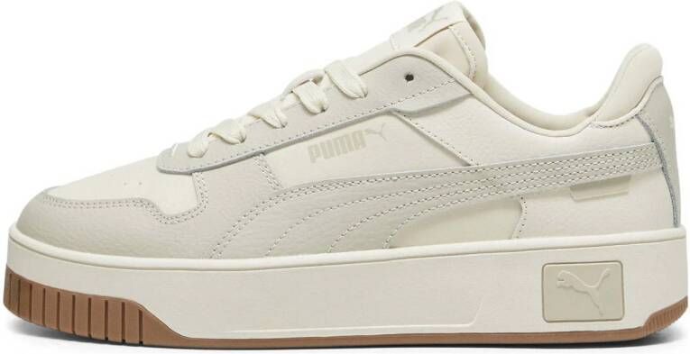 PUMA Carina Street Sneakers beige Synthetisch Dames